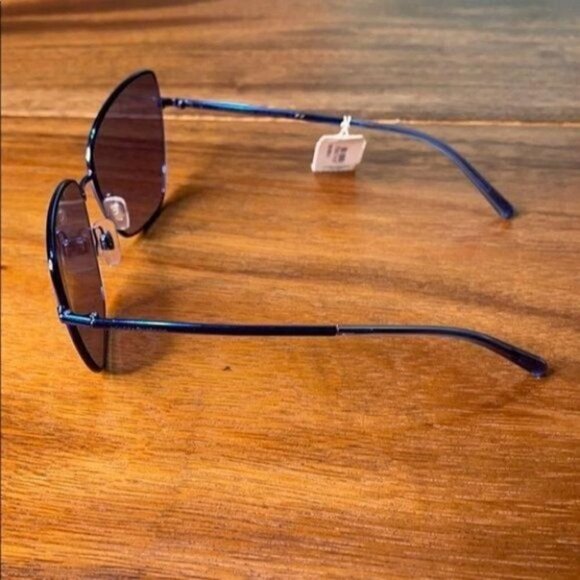 NWT Dolce & Gabbana Blue Cat Eye Oversized Sunglasses main image 8